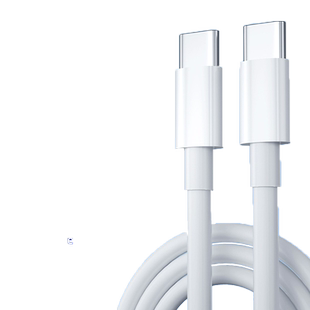配耐200w超级闪充双Type-c数据线ctoc口PD快充适用vivo双引擎usb硅胶线X60x70pro手机s9e单头安卓iQOONeo3