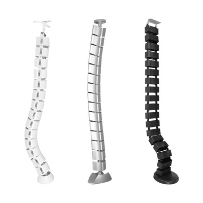 桌下理线管收纳电线走线槽蛇形管