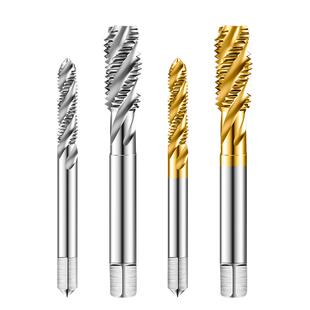 含钴螺旋丝锥M2M3粗细牙M4M5M6M8不锈钢专用M10攻丝丝锥M12M16M30
