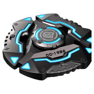 裁爵新款原子指尖陀螺金属指间减压男孩黑科技玩具合金发光