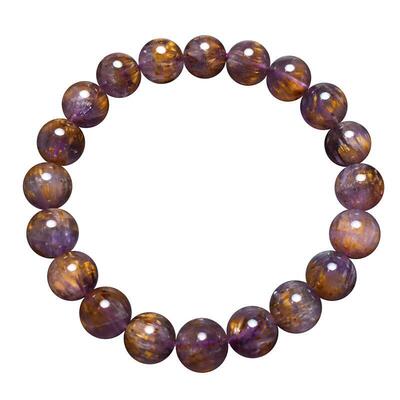 天然冰种极光水晶手链三圈送礼女