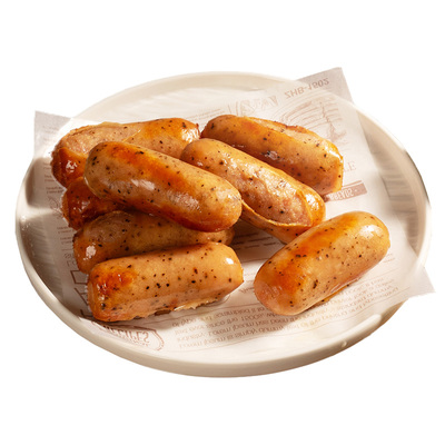 熊治脆皮烤肠脆弹爆汁鲜香500g
