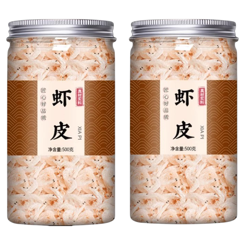 虾皮无盐淡干特级天然海米干货无