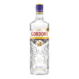哥顿金酒伦敦干味琴酒杜松子酒洋酒行货哥顿Gordon's Gin 700ml