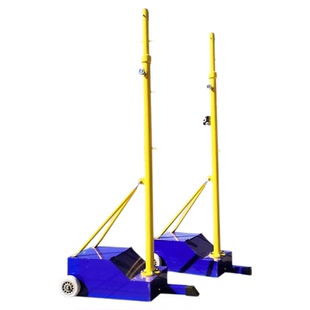 羽毛球网架可移动网球网柱支架标准户外专业比赛气排球网架室外