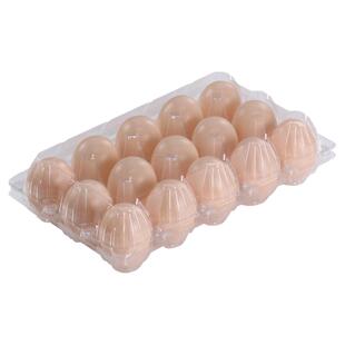 鸡蛋托塑料一次性4-30枚蛋托包装盒带盖折叠鸭蛋打包盒喜蛋礼品盒