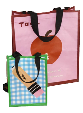 Tagi.蜡笔苹果想象环保购物袋