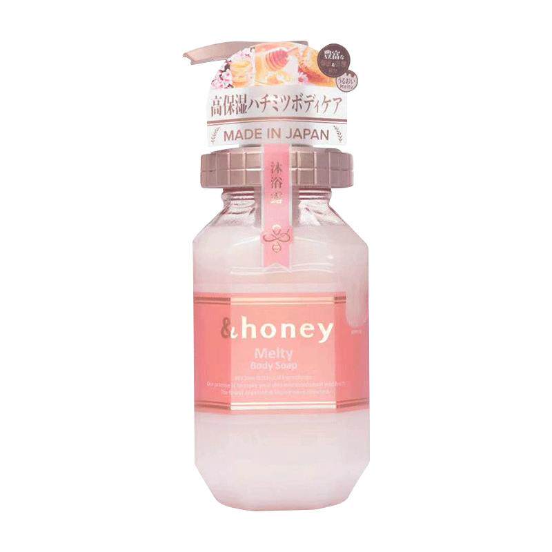 honey安蒂花子樱花沐浴露补水保湿洁净沐浴液官方正品