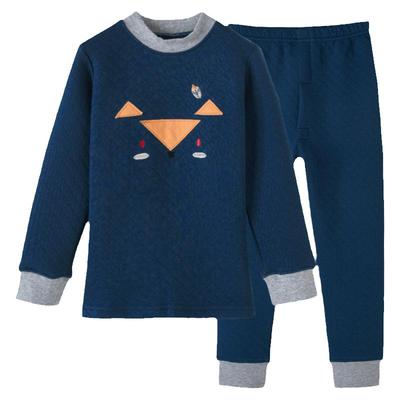 顶瓜瓜内衣套装全棉男女童秋冬季