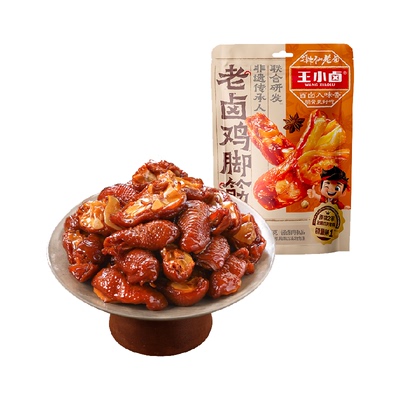 王小卤老卤鸡脚筋丝丝回甜