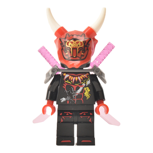 新款2023幻影忍者17季机甲拼装积木反派劳埃德蛇怪小人仔儿童玩具