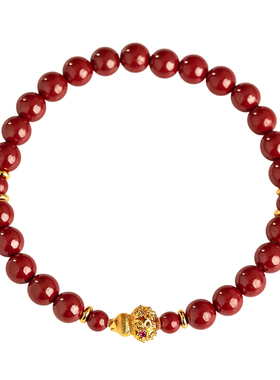 朱砂帝王砂葫芦挂件手串辰砂手链送礼本命年男女正品