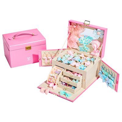 Hape公主梳妆发饰礼盒生日首饰盒