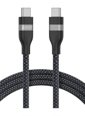 Anker安克240W充电线适配苹果17ProMax数据线IPhone快充16手机车载双Type-c接口15器tpc笔记本电脑PD平板iPad