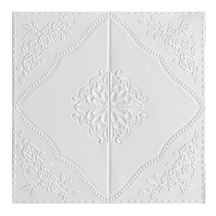 吊顶天花板自粘棚顶壁纸防水3d立体墙贴客厅房顶贴纸屋顶装饰墙纸