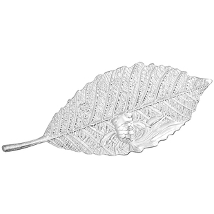 煮茶银叶子999纯银银片投资收藏茶玩足银摆件泡茶茶具礼物送长辈