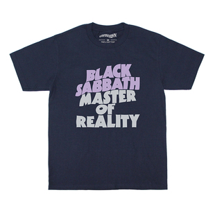 Black Sabbath黑色安息日欧美摇滚乐队英文字母宽松正肩短袖男T恤