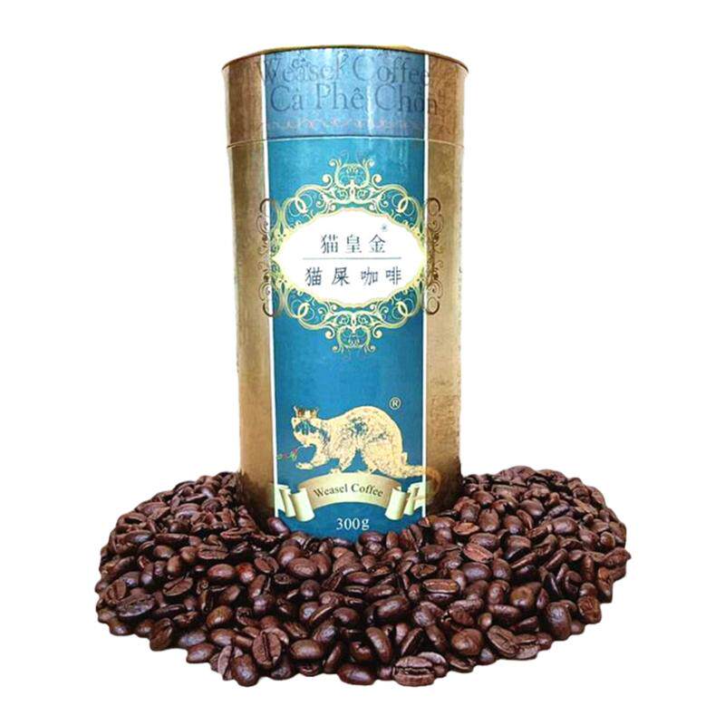 越南猫皇金猫屎咖啡豆粉醇香300g