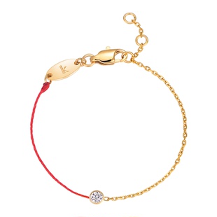 镀18k金马年本命年小红绳脚链女2026新款款潮ins高级感时尚不掉色