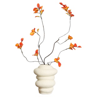 超好看花瓶2025热卖网红爆款轻奢高级感客厅摆件宋式美学插花陶罐