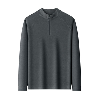 双面德绒磨毛卫衣男秋冬保暖打底