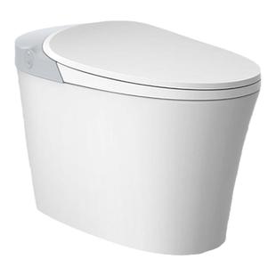 恒洁轻智能马桶感应冲易洁釉面离座自动大小冲家用通用坐便器E3E2