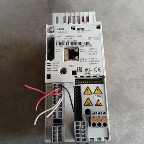 【询价】伦茨8400变频器E84AVHCE7514VX0，0.75k适用