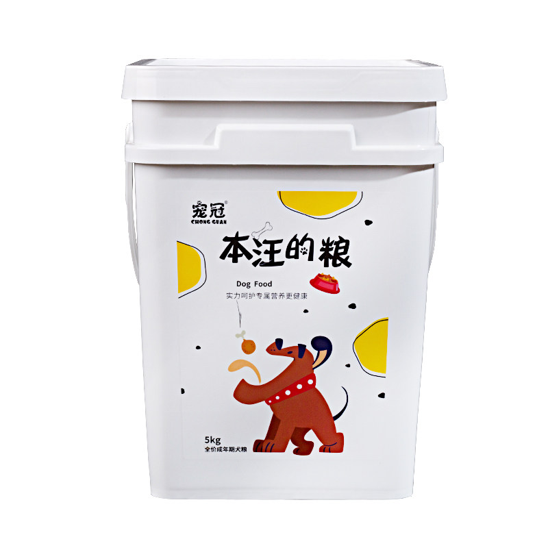 宠冠中小型桶装去泪痕法牛成犬
