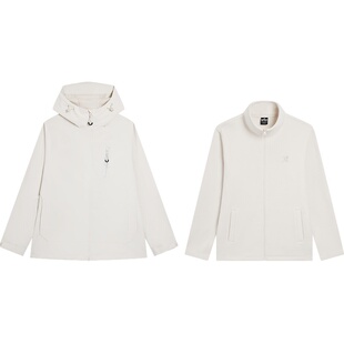 特步羽翼三合一冲锋衣男女同款户外防水情侣登山服户外防风外套