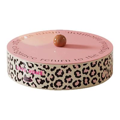 【高颜值家居】客厅精致果盘带盖