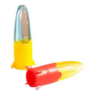 晨光文具铅笔帽铅笔套小学生铅笔盖铅笔延长器软硅胶铅笔保护套幼儿园初学者可爱风透明通用加粗特粗铅笔专用