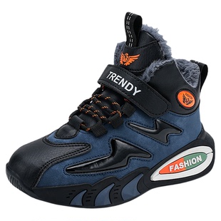 ABC SHIELD男童断码处理加绒加绒保暖抗寒大棉鞋儿童户外耐脏跑鞋