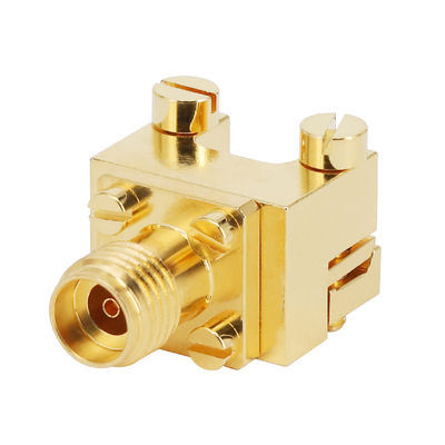 谷波2.92mm免焊接连接器侧边夹板