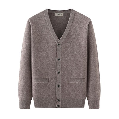 羊毛衫啄木鸟百搭新款V领