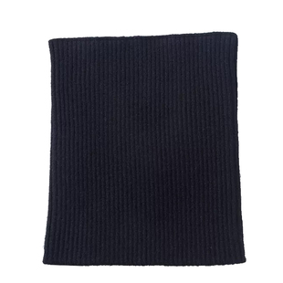 对折针织围脖女冬季领圈百搭保暖护颈脖套毛衣假领子套头毛线围巾