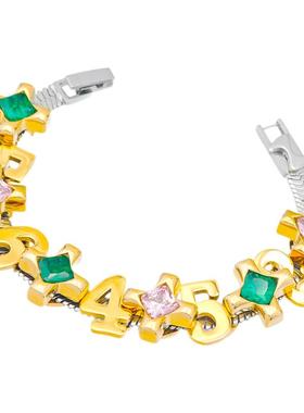 分裂生长y2k甜美钛钢手链女精致