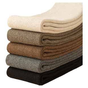 加厚加绒纯棉保护膝盖保暖小腿脚踝过膝袜套踩脚女款冬季袜筒冬天