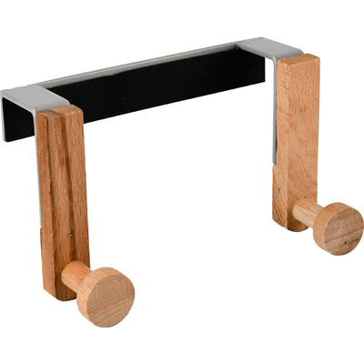 厨房橱柜后免铁艺凉毛巾抹布挂钩