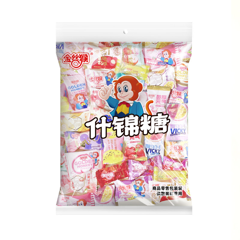 金丝猴什锦糖果味硬糖