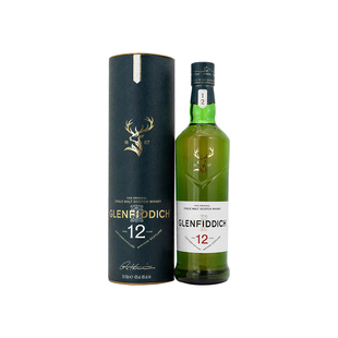 （C）Glenfiddich/格兰菲迪12年双桶苏格兰单一麦芽威士忌礼盒装