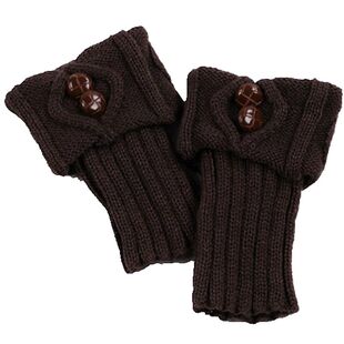 保暖护踝春秋时尚堆堆袜套女腿套毛线靴套宽松短脚套护脚腕套护腿