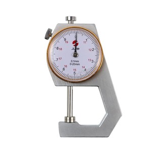 上海上申测厚仪厚度表测厚表0-20高精度0.1十分位指针0-10测厚规