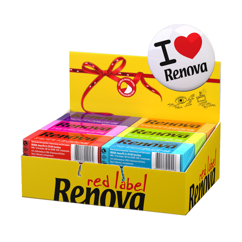 葡萄牙进口Renova炫彩手帕纸礼盒