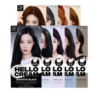 韩国爱茉莉官方旗舰魅尚萱染发啫喱在家染植物染发剂染自然黑茶棕