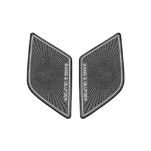 适用09-25款奥迪A4LA5 Q5L A6L A7LQ3车门音响装饰贴盖罩内饰改装
