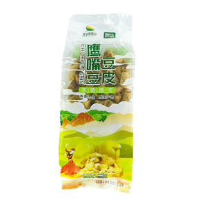 非油炸鹰嘴豆豆皮火锅食材纯素食