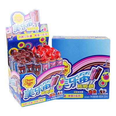 美乐笛棒棒糖口哨糖创意笛子糖