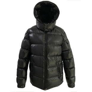 2025年 冬新m蒙家羽绒服男短款高端休闲连帽加厚情侣同款鹅绒外套