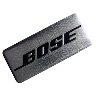 适用BOSE音响喇叭罩装饰标保时捷汽车音箱博士标志金属bose音响标