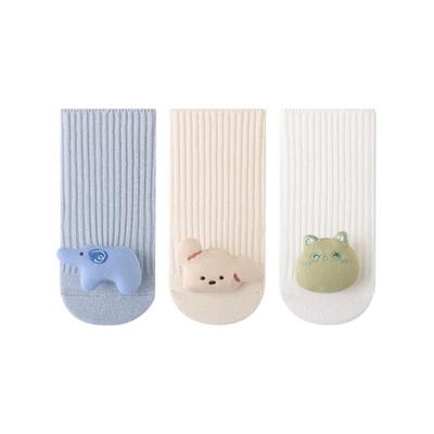 好穿又好看的宝宝室内防滑公仔袜